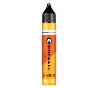 Molotow One4All Acrylic Refill 30 ml (Ink for Refilling Acrylic Markers, High Coverage and Permanent, Quick Drying, for Almost All Surfaces) 239 Signal Yellow