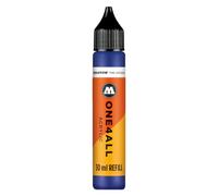 Molotow One4All Acrylic Refill 30 ml (Ink for Refilling Acrylic Markers, High Coverage and Permanent, Quick Drying, for Almost All Surfaces) 249 Ultramarine Blue