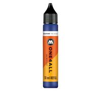 Molotow One4All Refill Acrylic 30 ml (Ink for Refilling Acrylic Markers, High Coverage and Permanent, Quick Drying, for Almost All Surfaces) 248 Seen Night Blue
