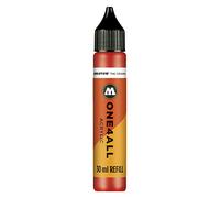 Molotow ONE4ALL Refill Acrylic, Colour 013 Traffic Red, 30 ml, Refill Ink for Permanent Marker