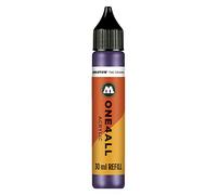 Molotow ONE4ALL Refill Acrylic, Colour 043 Violet Dark 30 ml, Refill Ink for Permanent Marker