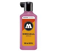 MOLOTOW Acrylic Refill One4All – Permanent Silk Matt Paint – 180 ml Bottle