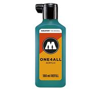 Molotow One4All Acrylic Paint Refill 180ml Lagoon Blue 206