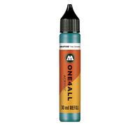 Molotow ONE4ALL Refill Acrylic, Colour 206 Lagoon Blue, 30 ml, Refill Ink for Permanent Marker
