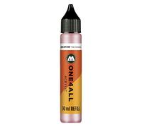Molotow ONE4ALL Refill Acrylic, Colour 207 Powder Pastel 30 ml, Refill Ink for Permanent Marker 693.207