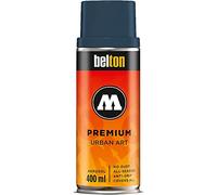 Molotow Premium Spray Paint Can Belton 400ml, Colour: 214 - TOAST Signal Black