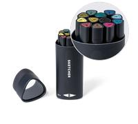 Molotow Sketcher Marker Set 12 Pack - Main Kit 3 - Multi Coloured Pen Bundle
