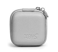 MOLOVA for TAGRY Waterproof Bluetooth Earbuds Case - PU Leather + EVA Protective Cover for Wireless Ear Bud Headphones, Shockproof & Portable Storage Case for Earbud Charging (Grey)