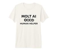 Molt Ai Human Helper Premium T-Shirt