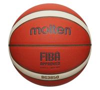 Molten Basketball B5G3850 TOP Training Ball, Synthetic Leather, 12 Squares, Size 5