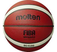 Molten BG4500 FIBA PREMIUM COMP. LEATHER (INDOOR) Option: ORANGE, Size