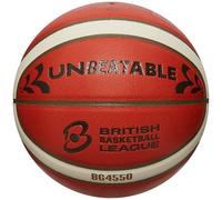 Molten Basketball | Unbeatable B6G4550 | Official BBL British Basketball League Match Ball | Composite Leather | Indoor | Size 6 | For Boys age 12-14, Girls age 14 plus & Adults | Orange/Ivory/Black