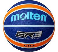 Molten Bgr Indoor Basketball - Official Size, Blue/orange