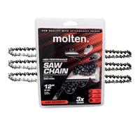 Molten. Chainsaw Chain 12 inch Fits Stihl MSA 120 C, MSA 140 160 200 60 70, for Pole Saw chain for Stihl HTA 50, HT 56, HT 105 71PM3-64, 3670-005-0064