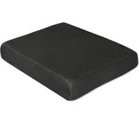 Molten Creek® Memory Foam Seat Cushion, Ergonomic Orthopaedic Chair Pad for Office, Car, Wheelchair & Home, Anti-Pressure Sores, Breathable & Washable Cover, Black (45.5” x 40.5” x 7.5” cm)
