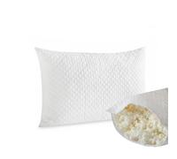 Molten Creek® Shredded Memory Foam Pillows, Soft And Fluffy, Modern Design, Machine Washable, Double Edge Swing Design, Breathable & Cooling Comfort, 50x75cm (Pack of 1)