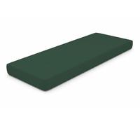 Molten Creek® Waterproof Garden Bench Cushion, Outdoor Seat Cushion 2 Seater 3 Seater, Thick Padded Patio Cushion, Weather Resistant, Durable Outdoor Seating. (Bottle Green, 3 Seaters (18x55x2inch))