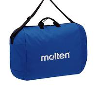 Molten Basketball Bag EB0046-B, Holds 6 Size-7 Basketballs, Adjustable Strap, Zip Access, Blue