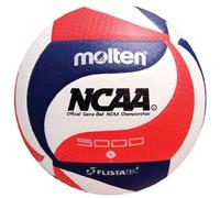 Molten FLISTATEC Volleyball - Official NCAA Men's, Red/White/Blue