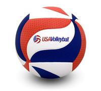 Molten FLISTATEC Volleyball - Official Volleyball of USA Volleyball, Red/White/Blue