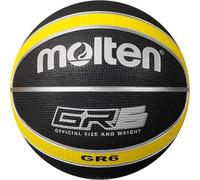 Molten Youth Molten Basket Ball, Black / Yellow, Size 6