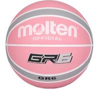 Molten Youth Molten Women's BGR6-WPS Basketball, Pink/Silver, Size 6