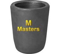 Molten Masters #15KG Premium Black Silicon Carbide Graphite Crucibles Cup Furnace Torch Melting Casting Refining for Aluminum, Gold, Silver, Copper, Brass Withstand 1800 ℃/3272℉
