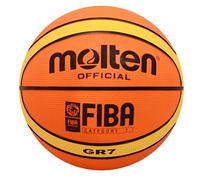 Molten Premium Rubber Basketball (Orange/Yellow, Official/Size 7)