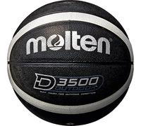 Molten Unisex Adult BD3500-KS Gr. Basketball - Black/Silver/Shiny Optic, Size 7