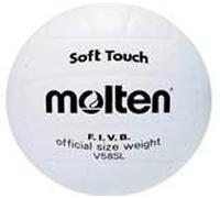 Molten V58SL Soft Touch White Volleyball