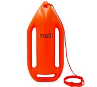 molti Swimming Buoy 51 x 23 cm - Swimming Aid with Tow 130 cm for Children & Adults Waterproof Safety Buoy for Open Water, Swimming Training, Beach, Pool & Sea (Rope 130 cm)