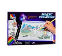 Molto With Accessories With Three Led Lights And Six Pencils Magic Projector