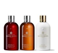Molton Brown 3 Piece Woody & Floral Body Wash 300ml Set