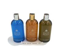 Molton Brown Bath & Shower Gel Collection 3x 300ml Temple. Tobacco, Oudh
