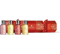 Molton Brown Bath & Shower Gel Set 4 x 50ml Floral Scent Cracker Gift Body Wash