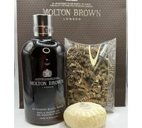 MOLTON BROWN Black Pepper Bath & Shower Gel 300ml & EDT 7.5ml Soap Gift Set Bag