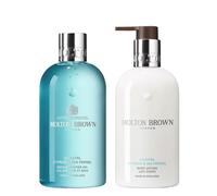 Molton Brown Coastal Cypress and Sea Fennel Bath & Shower Gel 300ml & Body Lotion 300ml Duo