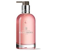 Molton Brown Delicious Rhubarb & Rose Fine Liquid Hand Wash Glass Bottle, 200ml