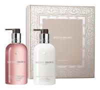 Molton-Brown Collection Delicious-Rhubarb-RoseHand care gift set Fine Liquid Hand Wash 300 ml + Hand Lotion 300 ml