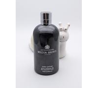 MOLTON BROWN Dark Leather Bath and Shower Gel Body Wash 300 ml DENTED Lid