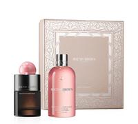 Molton-Brown Collection Delicious-Rhubarb-RoseFragrance gift set Eau de Parfum Spray 100 ml + Bath and Shower Gel 300 ml