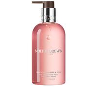 Molton Brown Delicious Rhubarb & Rose Fine Liquid Hand Wash Glass Bottle, 200ml