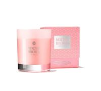 MOLTON BROWN DELICIOUS RHUBARB & ROSE THREE WICK CANDLE 480G
