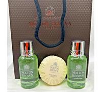 MOLTON BROWN Eucalyptus Bath & Shower Gel 30ml x2 Soap Gift Bag Set