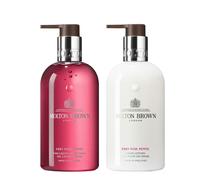 Molton Brown Fiery Pink Pepper Fine Liquid Hand Wash 300ml & Hand Lotion 300ml Duo