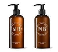 Molton Brown Mandarin & Clary Sage Hand / Body Wash & Body Lotion Set