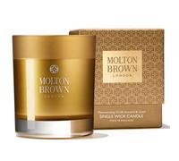 MOLTON BROWN MESMERISING OUDH ACCORD & GOLD SINGLE WICK CANDLE 180G