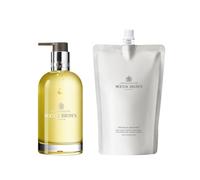 Molton Brown Orange & Bergamot Fine Liquid Hand Wash Glass Bottle 200 ml & Refill 400 ml