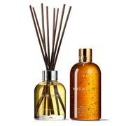 Molton Brown Oudh & Gold Reed Diffuser and Body Wash Duo