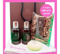 MOLTON BROWN Pink Pepper Bath & Shower Gel 50ml x2 Mini EDT Soap Gift Bag Set